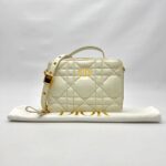 Caro Vanity Puff White GHW