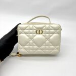 Caro Vanity Puff White GHW