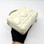 Caro Vanity Puff White GHW