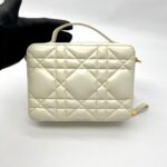 Caro Vanity Puff White GHW