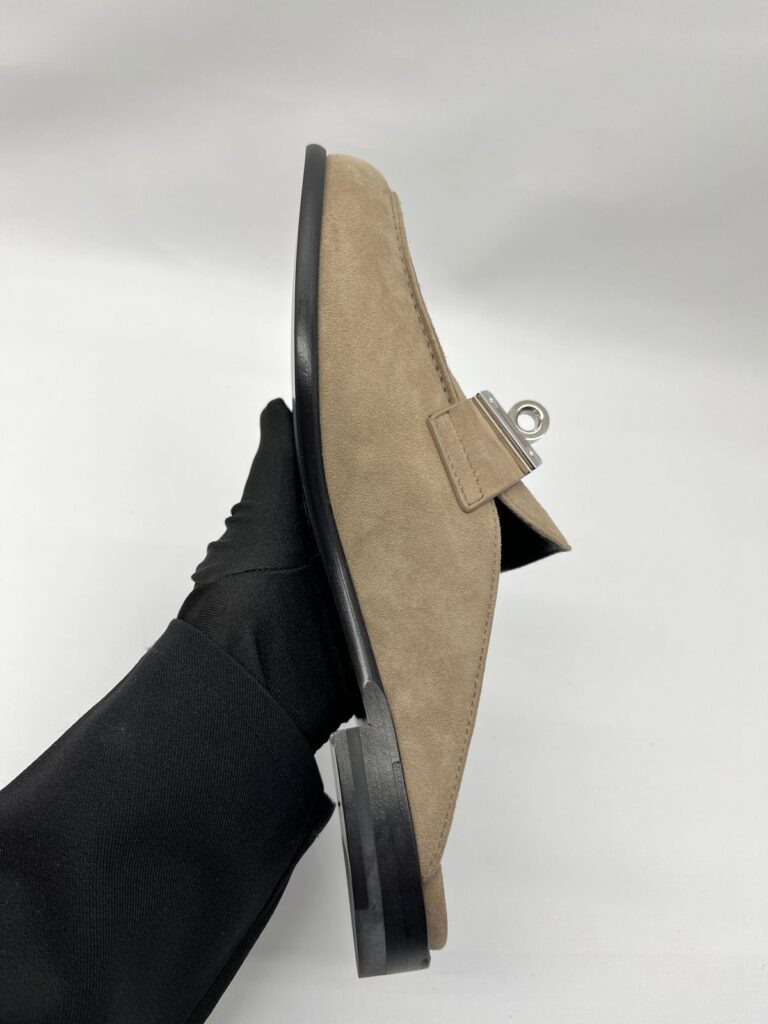 Iota Mules Beige Sable PHW