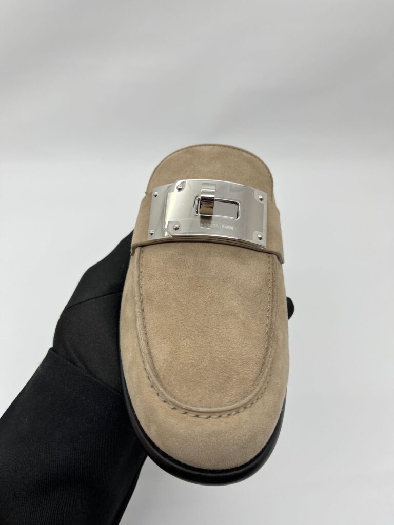 Iota Mules Beige Sable PHW