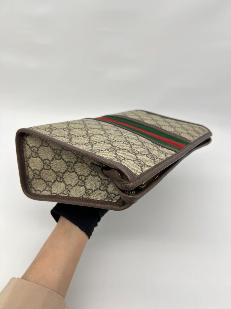 Ophidia Pouch GG Supreme Brown GHW