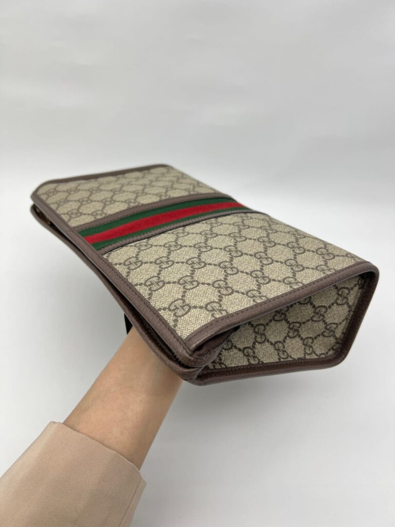 Ophidia Pouch GG Supreme Brown GHW