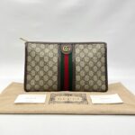 Ophidia Pouch GG Supreme Brown GHW