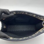 30 Montaigne Dea Pouch Canvas Oblique Navy GHW