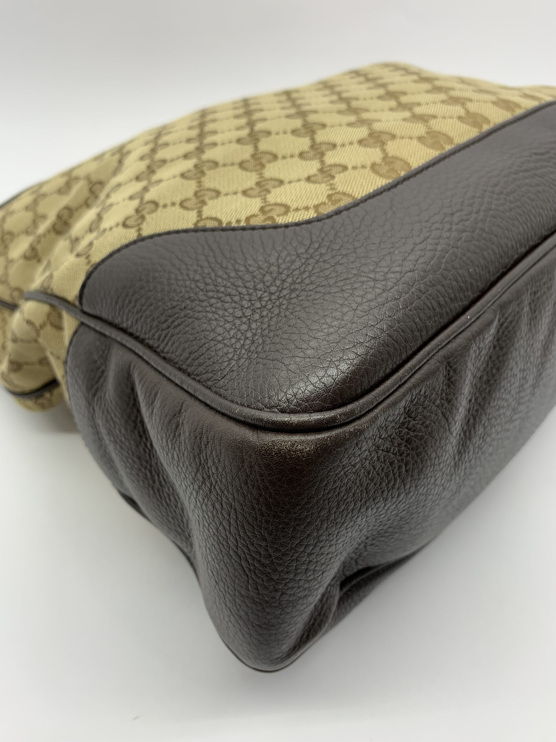 Diana Bamboo GG Canvas Brown GHW