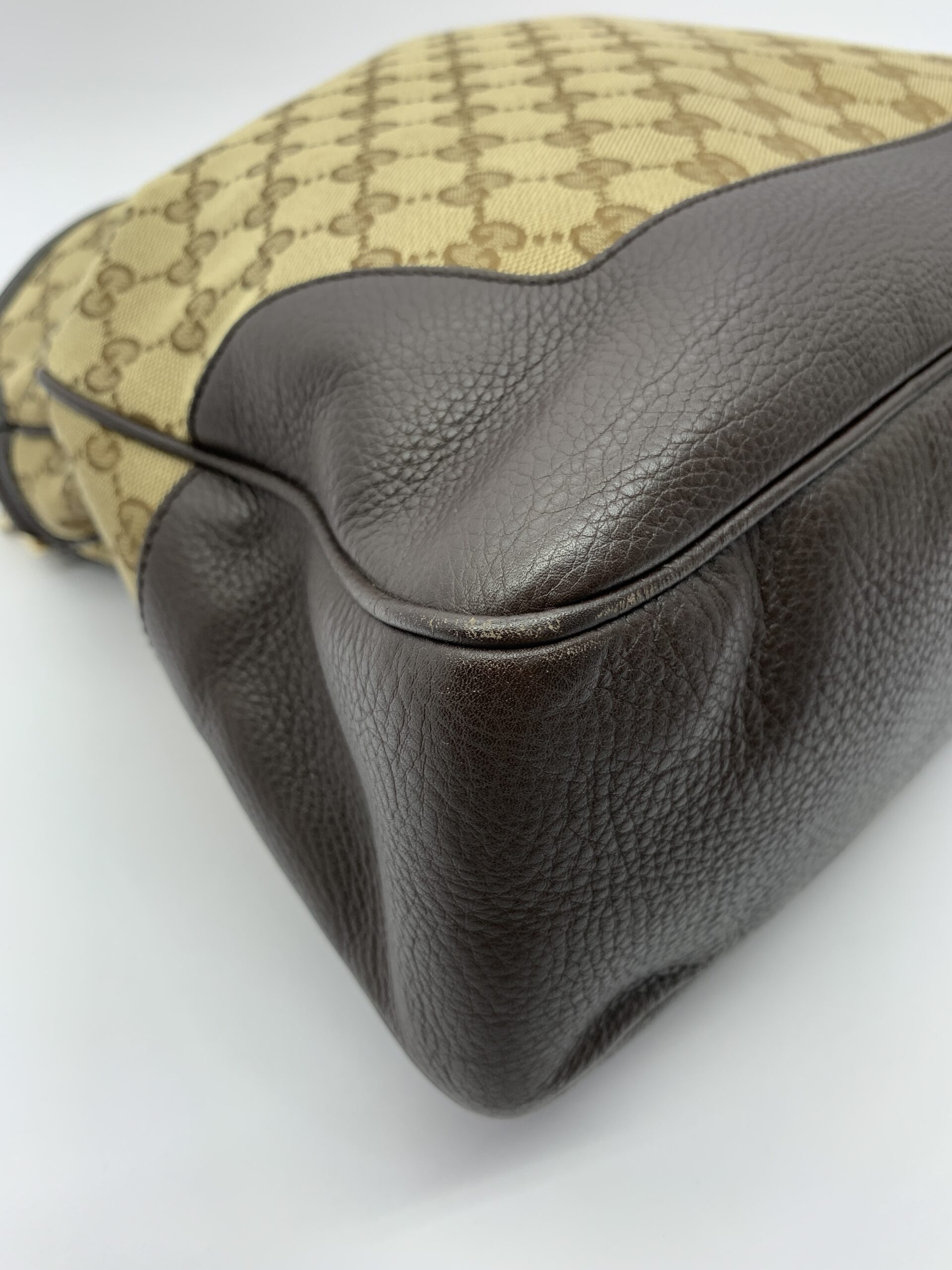 Diana Bamboo GG Canvas Brown GHW