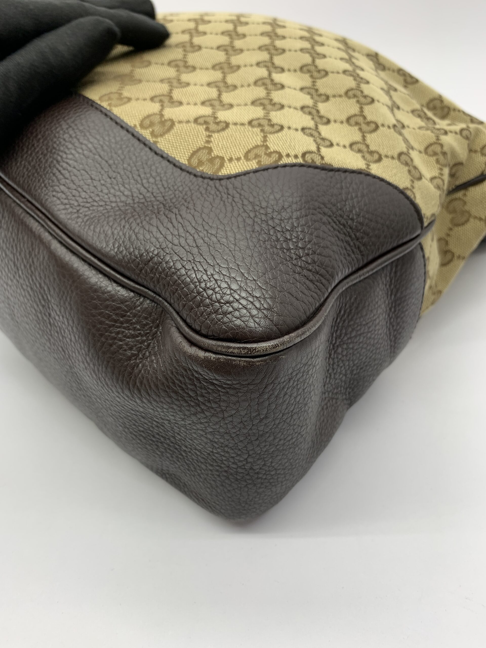 Diana Bamboo GG Canvas Brown GHW