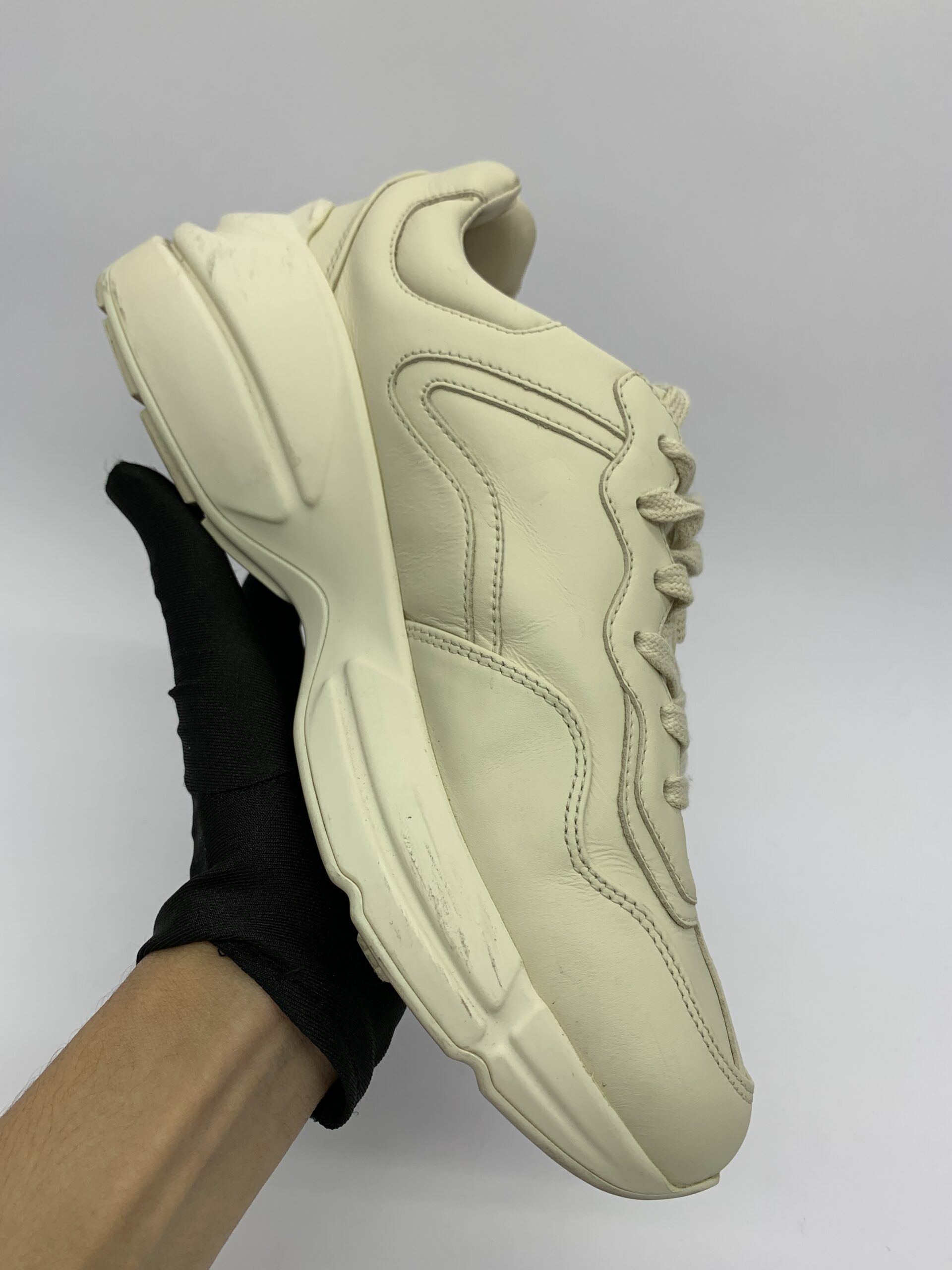 Rhyton Sneakers Ivory Strawberry