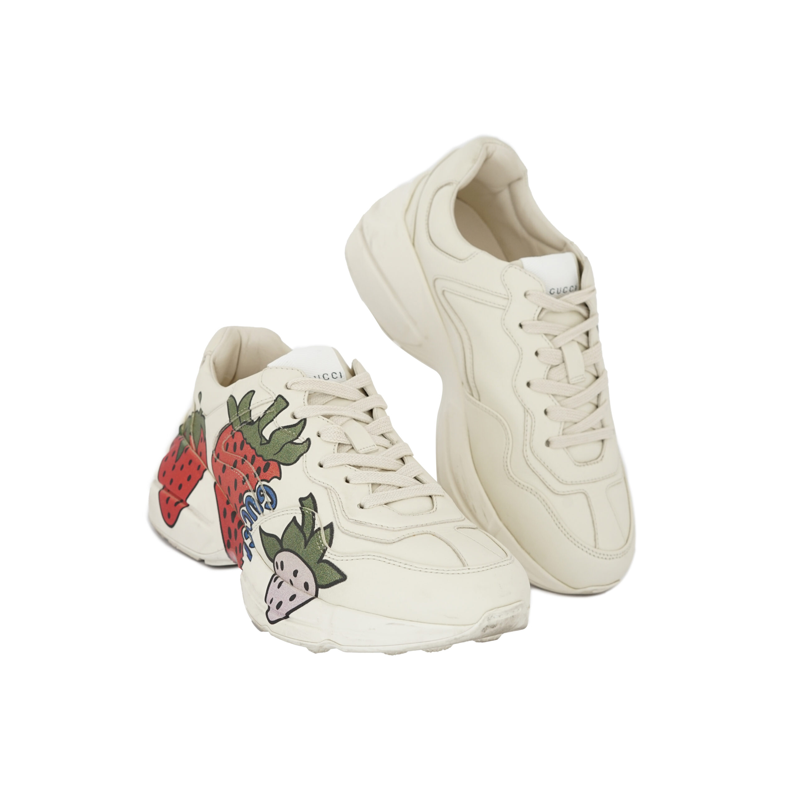 Rhyton Sneakers Ivory Strawberry