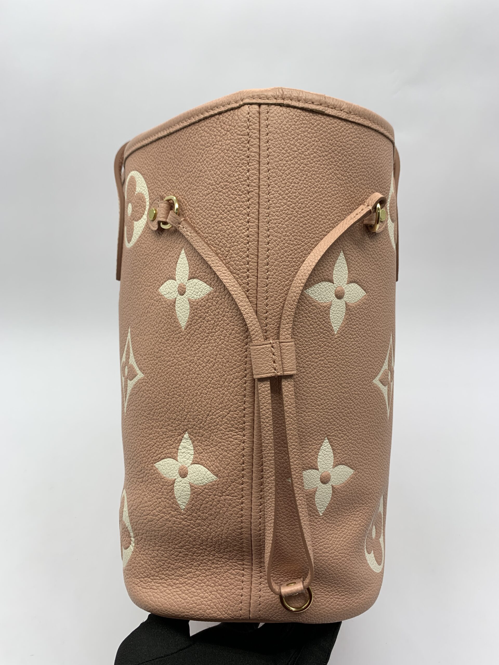 Neverfull MM Monogram Empreinte Rose Trianon Ghw