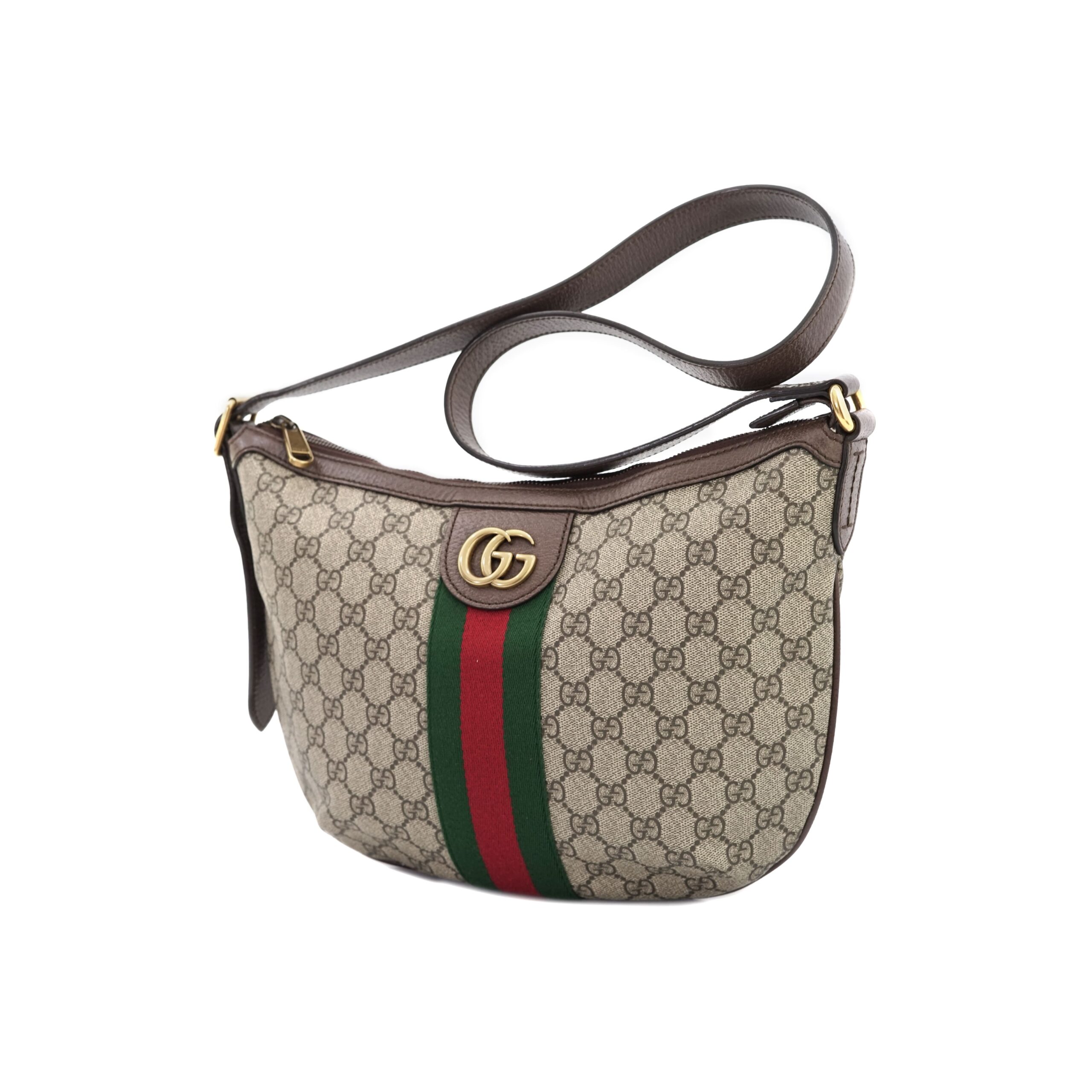 Ophidia Crossbody GG Supreme Brown GHW