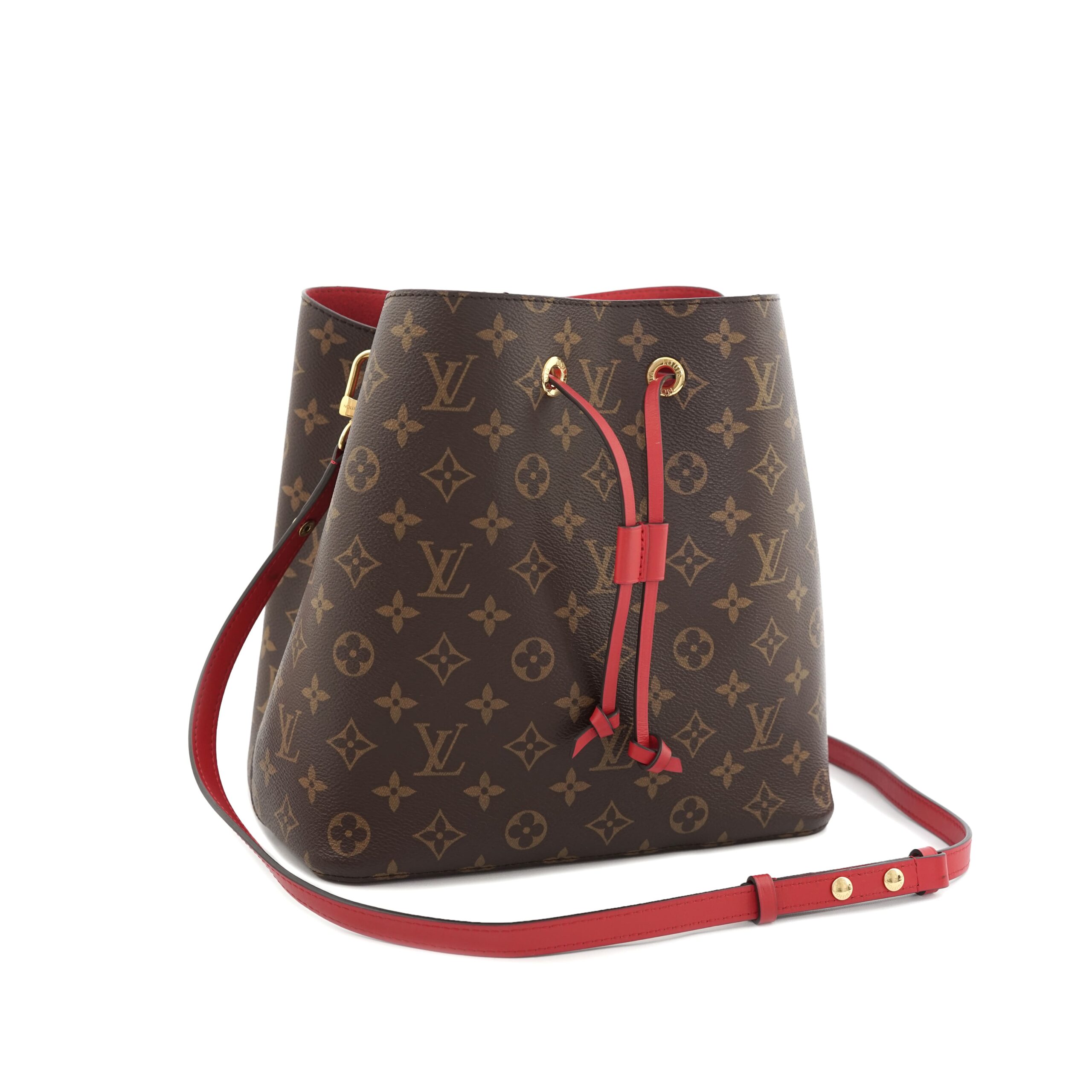 Neo Noe MM Monogram Coquelicot GHW