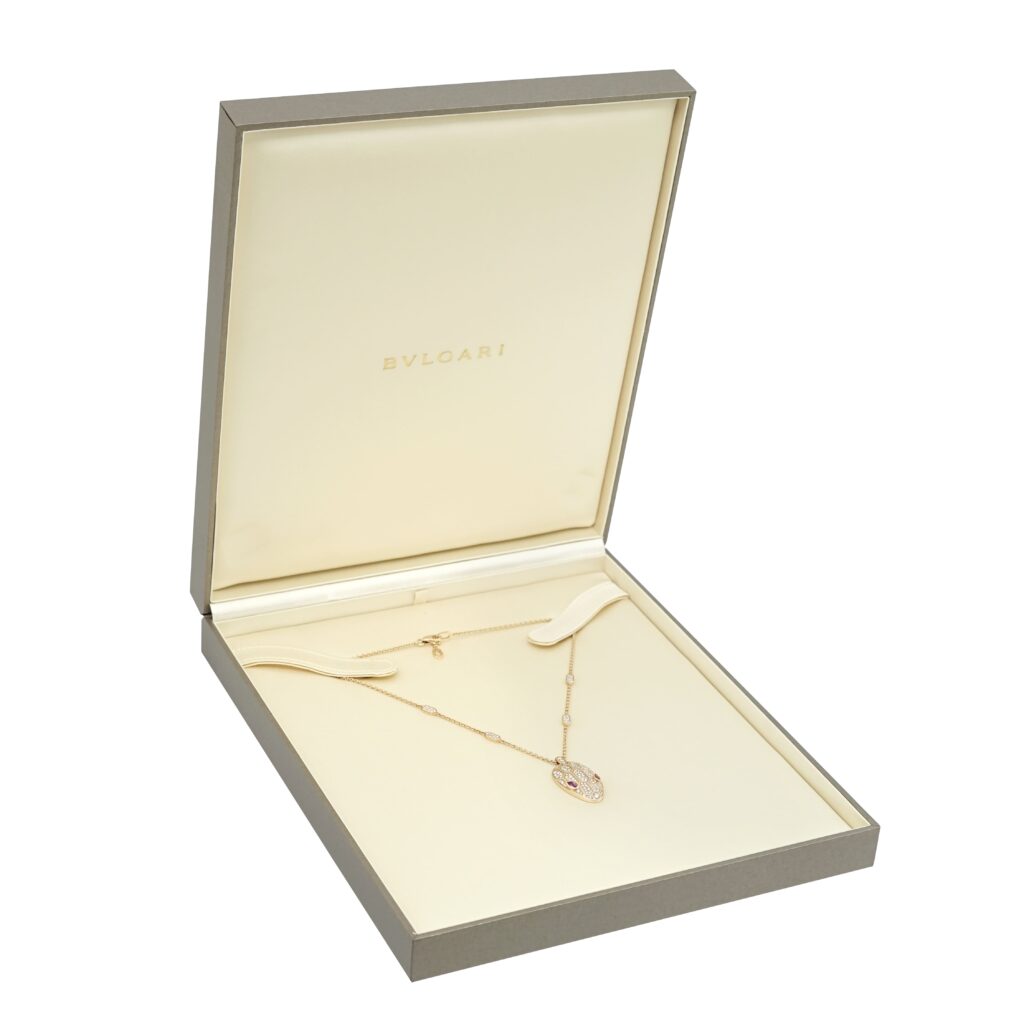 Serpenti Seduttori Necklace Pink Gold 750 180K