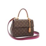 Cluny BB Monogram Bordeaux Fuchsia GHW