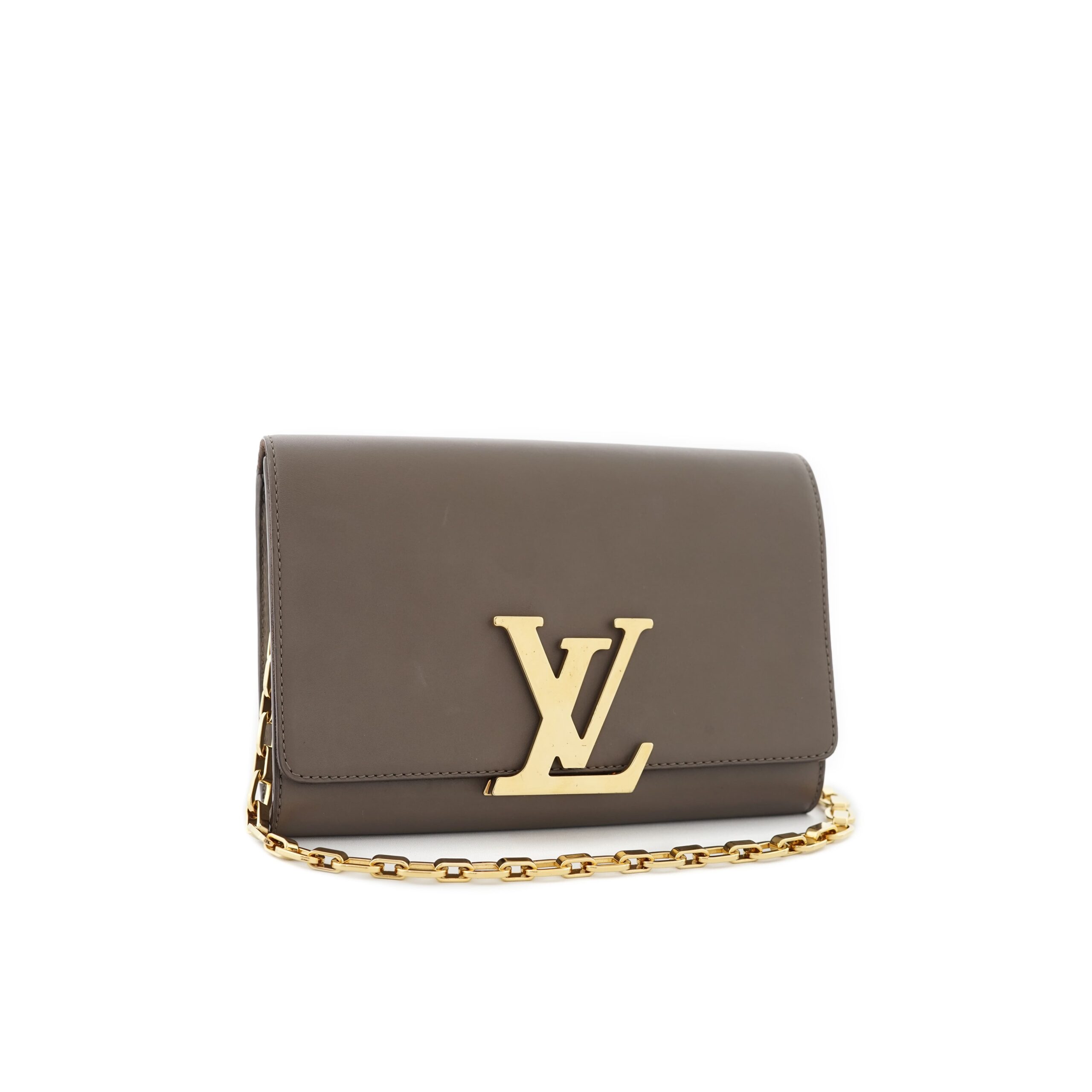 Chain Pochette Louise Taupe GHW