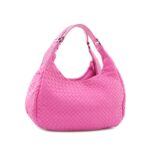 Campana Hobo Intrecciato Fuchsia