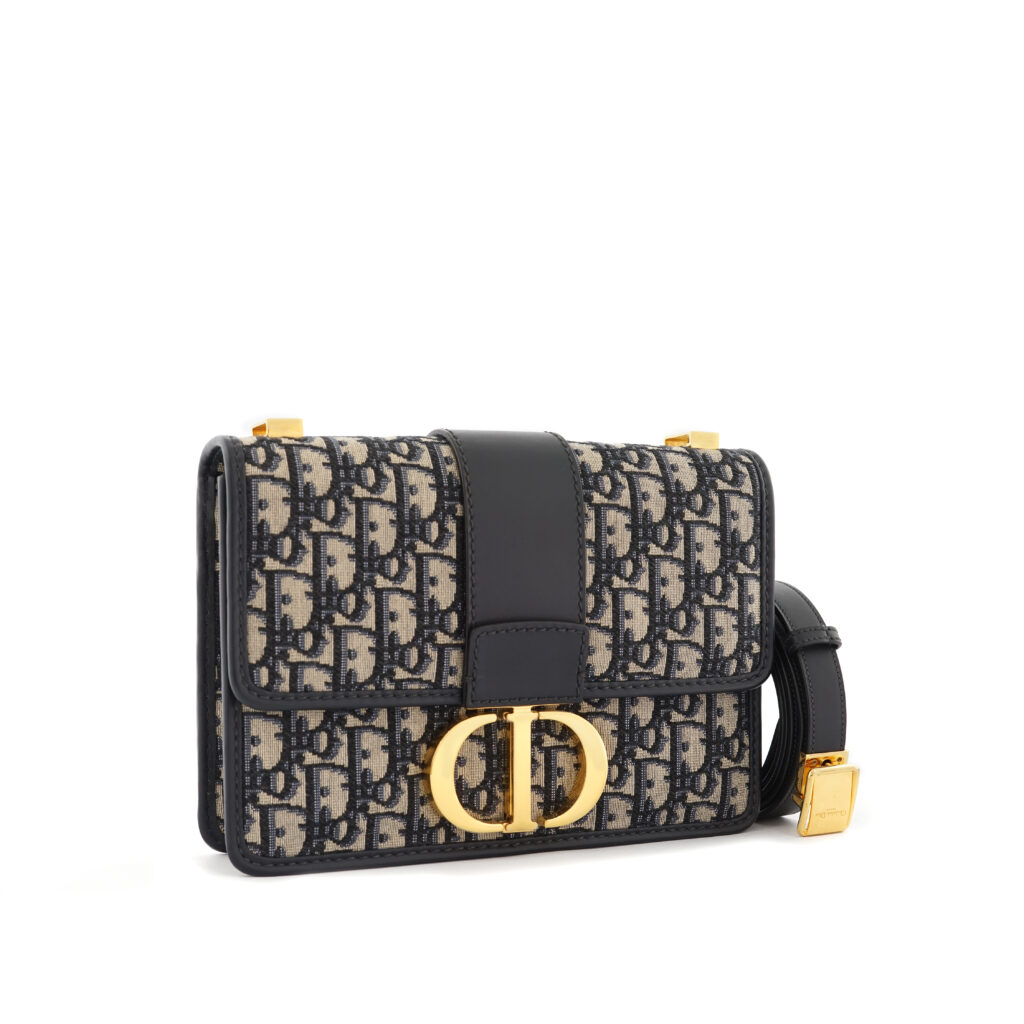 30 Montaigne Oblique Blue GHW