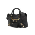 Small City Edge Chevre Black GHW