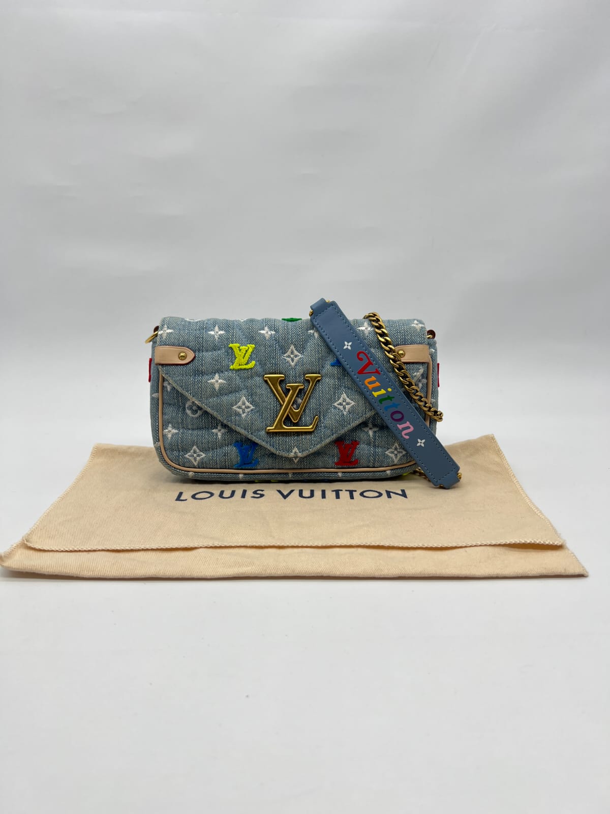 New Wave WOC Multicolor Denim Blue GHW