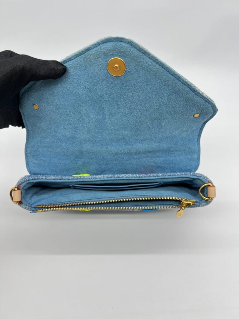 New Wave WOC Multicolor Denim Blue GHW