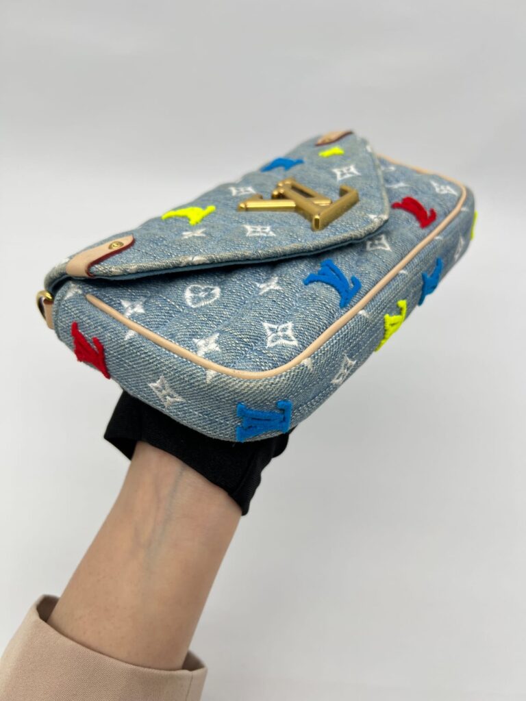 New Wave WOC Multicolor Denim Blue GHW