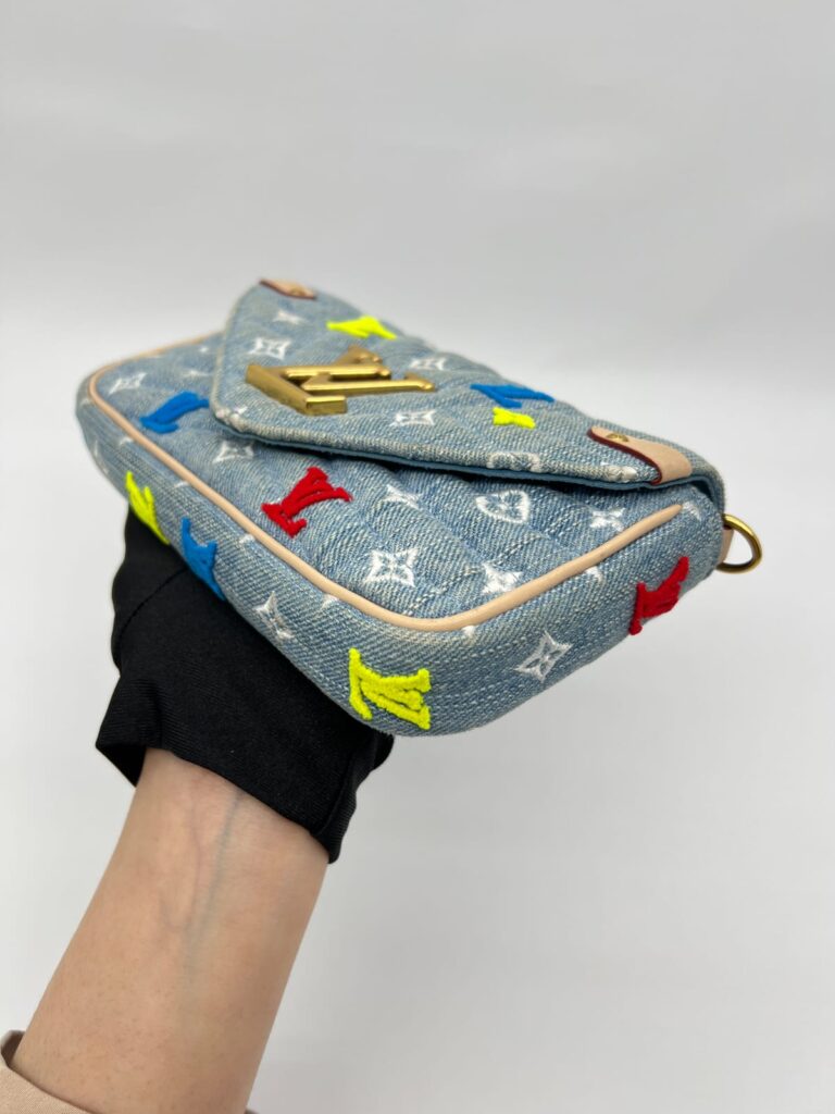 New Wave WOC Multicolor Denim Blue GHW