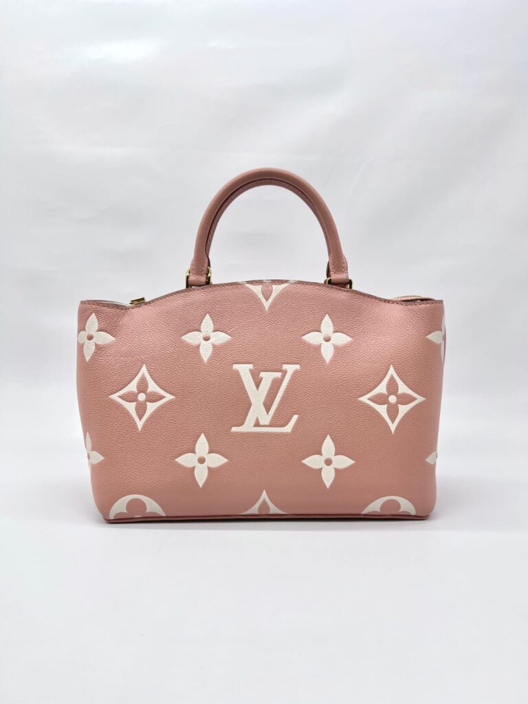 Petit Palais PM Monogram Empreinte Rose Trianon GHW