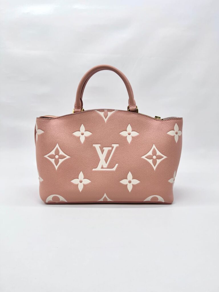 Petit Palais PM Monogram Empreinte Rose Trianon GHW