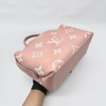 Petit Palais PM Monogram Empreinte Rose Trianon GHW