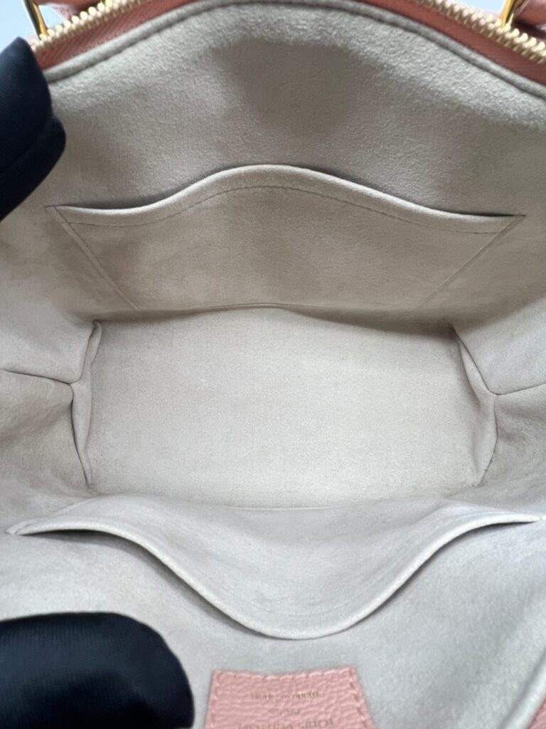 Petit Palais PM Monogram Empreinte Rose Trianon GHW