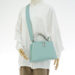 Capucine BB Brushed Metal Handle Ceramic Light Green