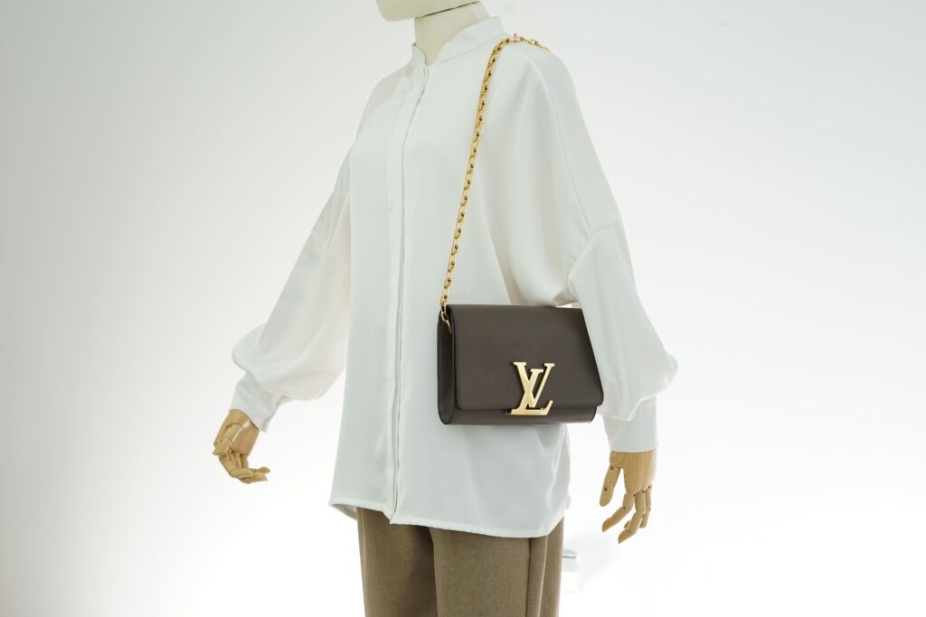 Chain Pochette Louise Taupe GHW