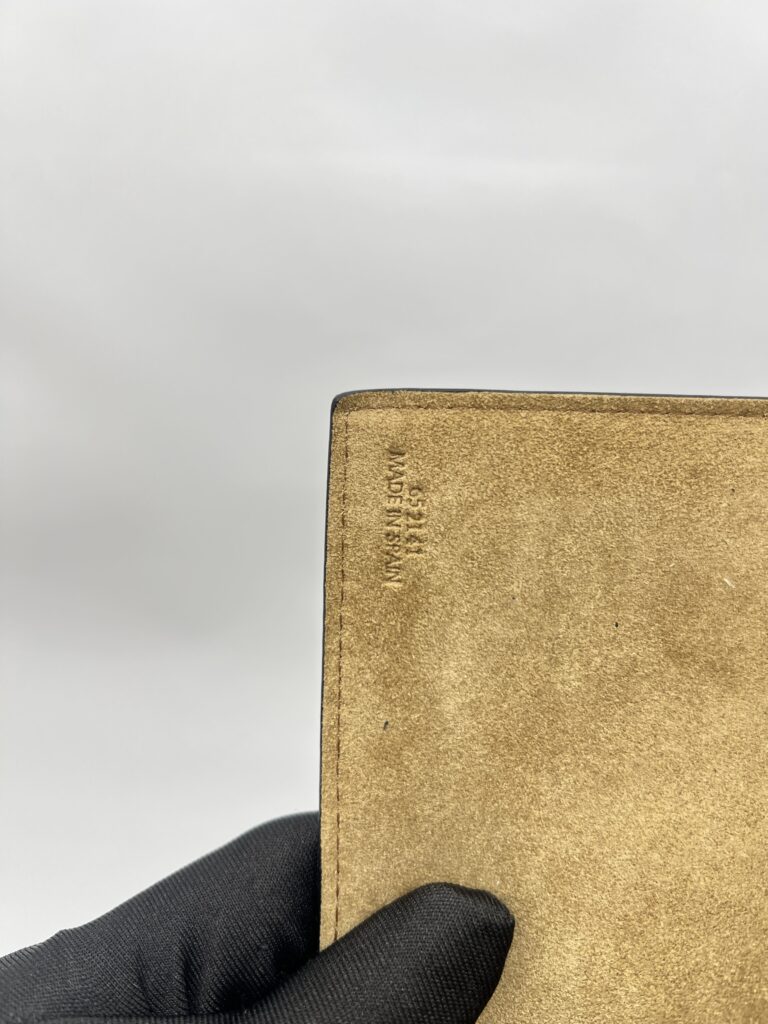 Square Tote Bag Anagram Navy Black