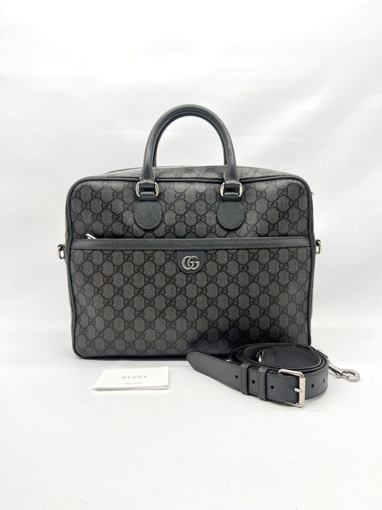 Briefcase GG Supreme Grey SHW
