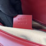 Marmont Flap Small Red GHW