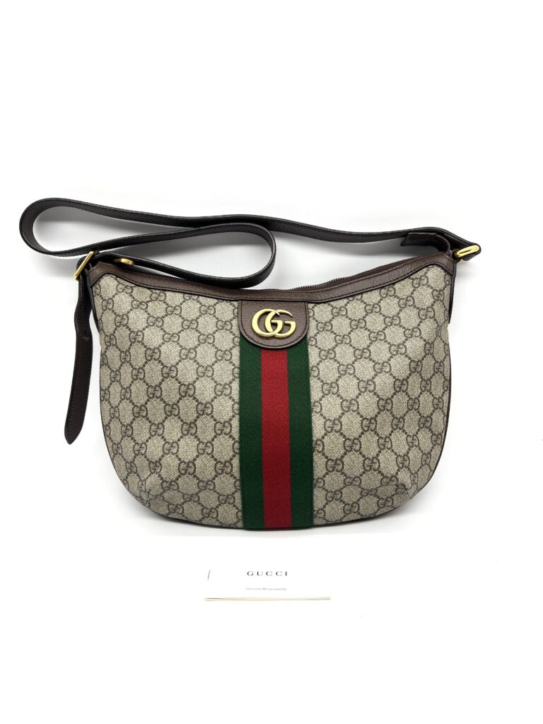 Ophidia Crossbody GG Supreme Brown GHW