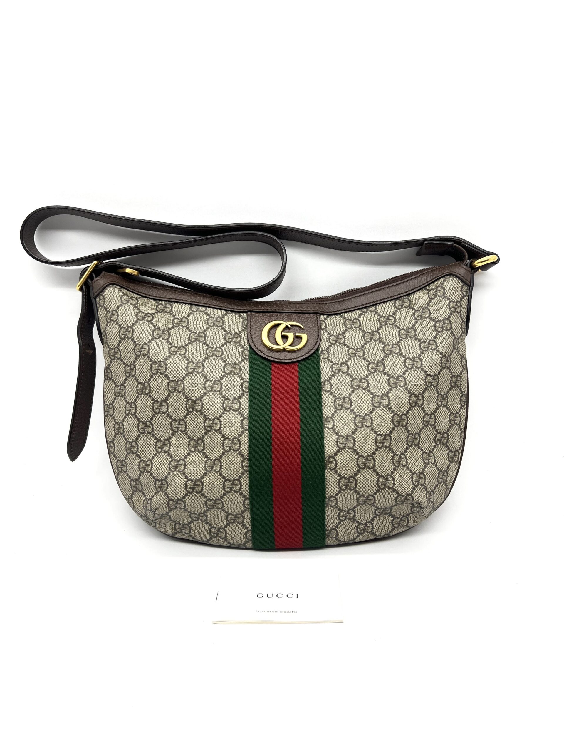 Ophidia Crossbody GG Supreme Brown GHW