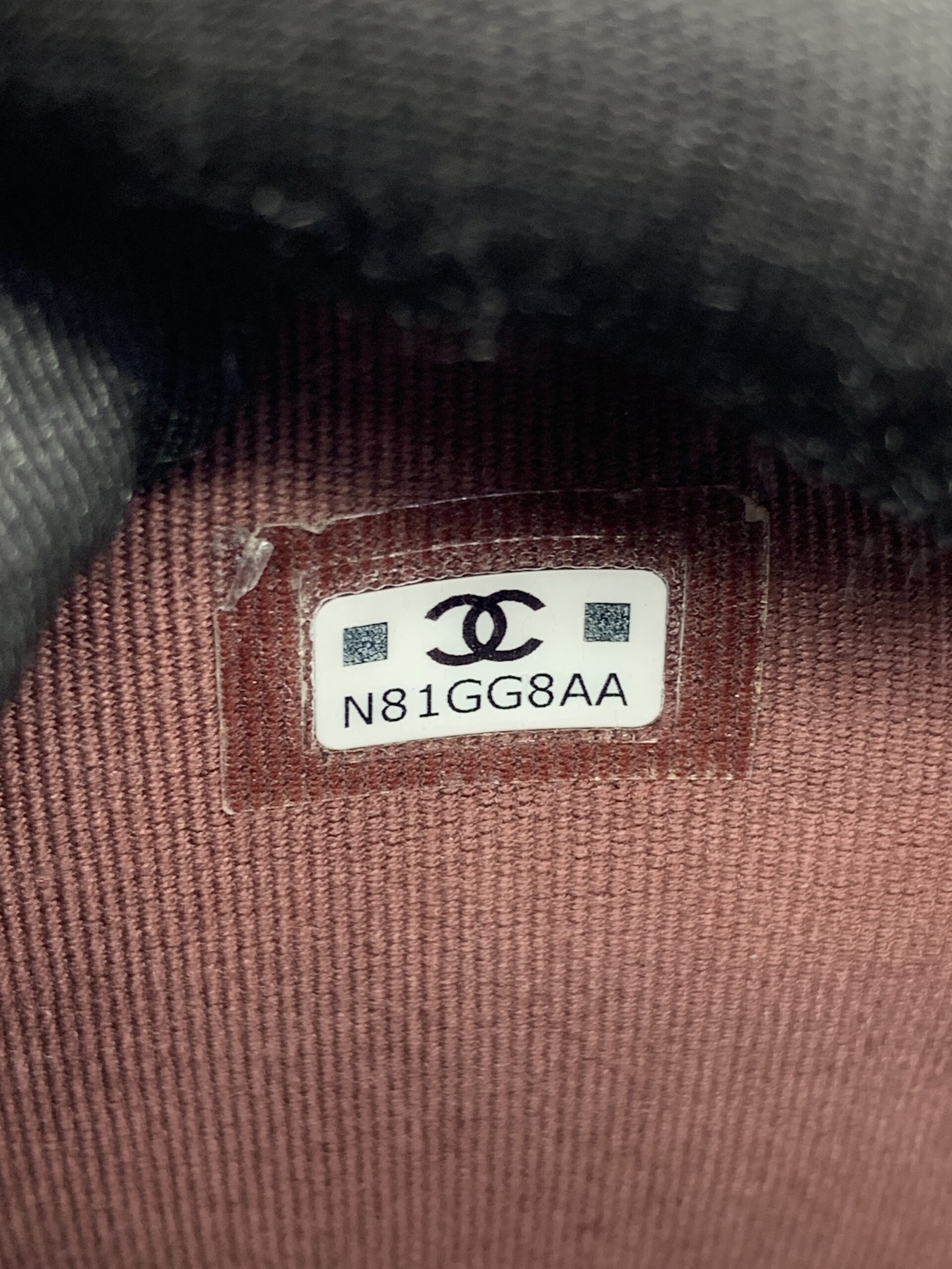 Mini Backpack Black Caviar LGHW