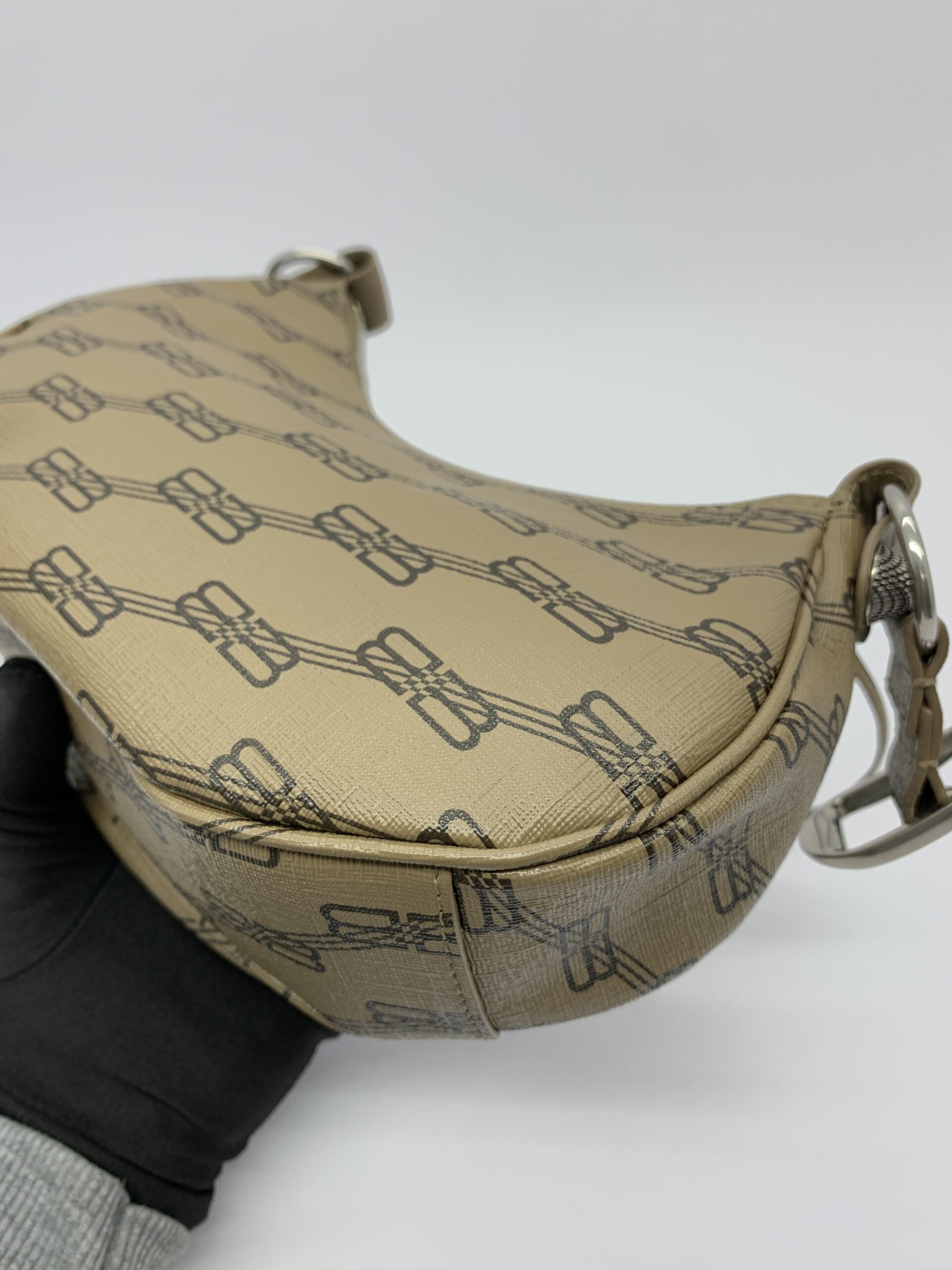 Le Cagole Xs Brown All Over BB Logo SHW