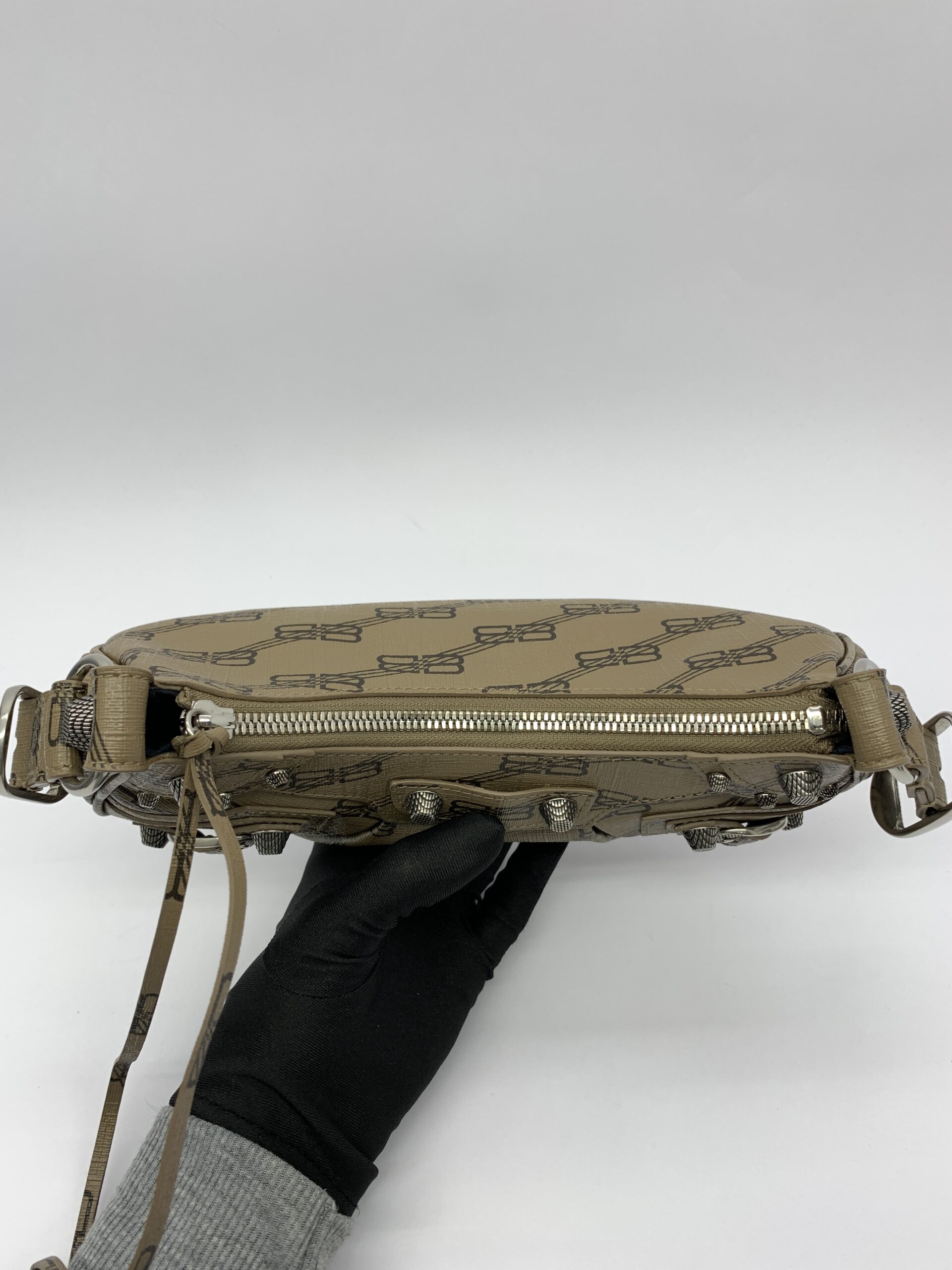 Le Cagole Xs Brown All Over BB Logo SHW