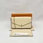Felicie GM Monogram Empreinte Creme GHW