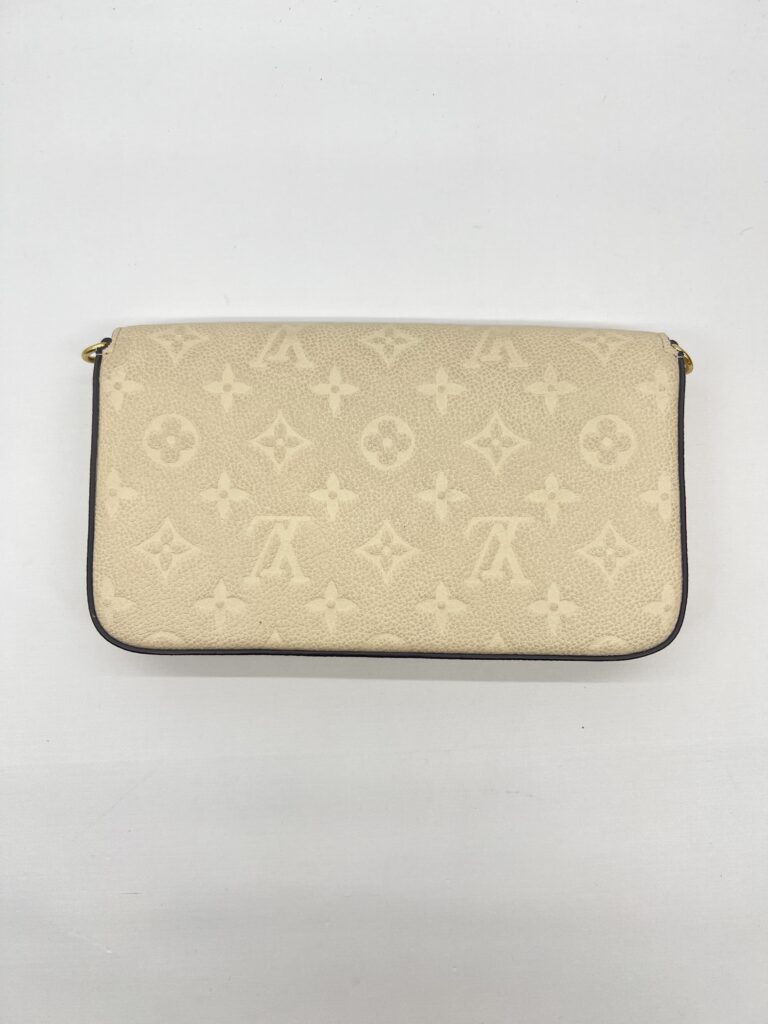 Felicie GM Monogram Empreinte Creme GHW