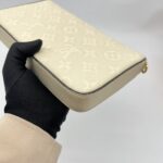 Felicie GM Monogram Empreinte Creme GHW