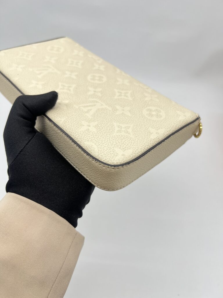 Felicie GM Monogram Empreinte Creme GHW