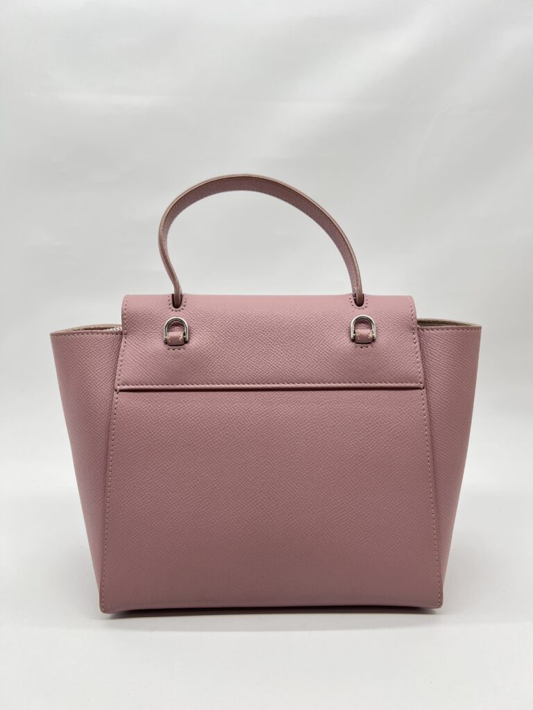 Nano Belt Bag Grained Clafskin Vintage Pink SHW