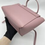 Nano Belt Bag Grained Clafskin Vintage Pink SHW