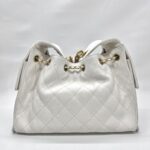 C25 Small Caviar White GHW