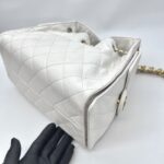 C25 Small Caviar White GHW